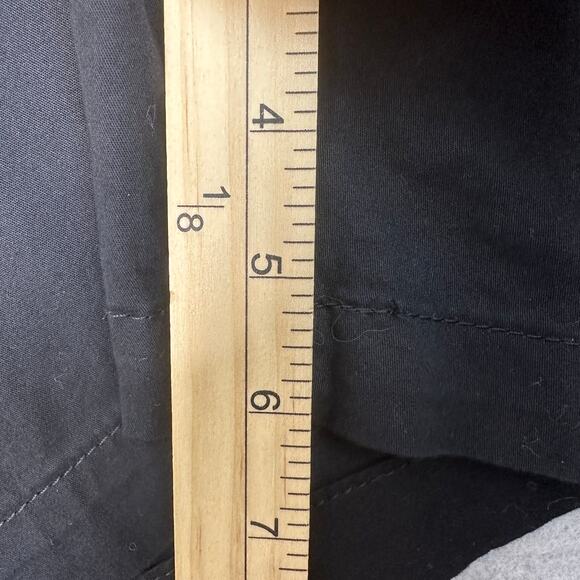 Lee Chino Short WMNS 26W(2) Unionall Black Mid Rise Ultra Soft Waistband Stretch - Picture 11 of 11